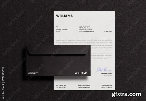 Corporate Stationary Minimal Mockup Template 1 12xPSD