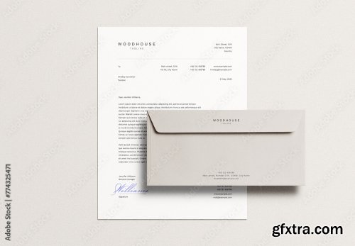 Corporate Stationary Minimal Mockup Template 1 12xPSD