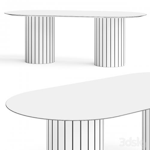 Lulu and Georgia Benedict Oval Dining Table