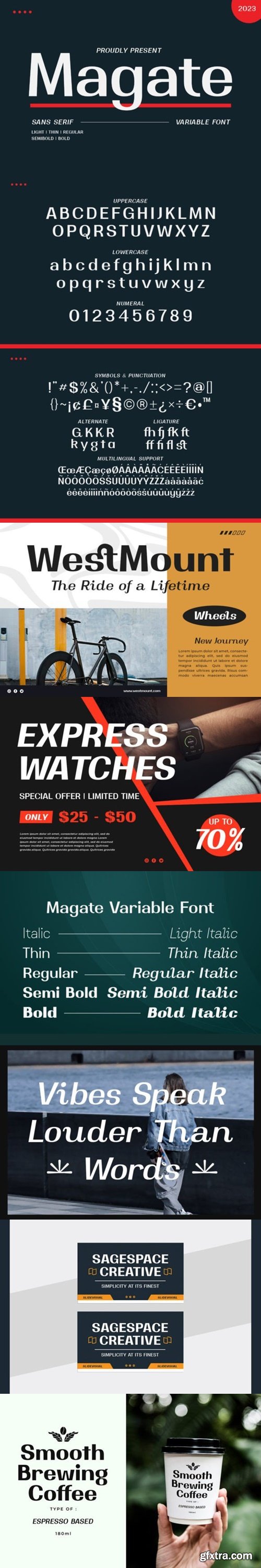 Magate Font