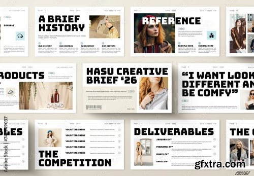 Creative Brief Presentation Template 745149037