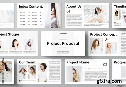 Modern Presentation Layout 745150422