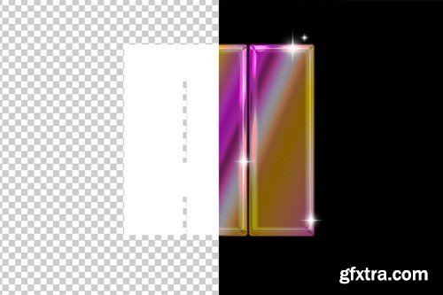 Rainbow Chrom Text Effect DCM5HGD