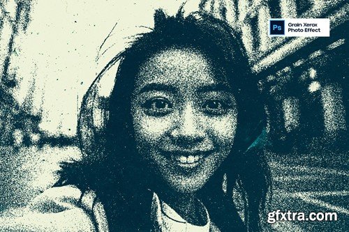 Grain Xerox Photo Effect 386YT7Y