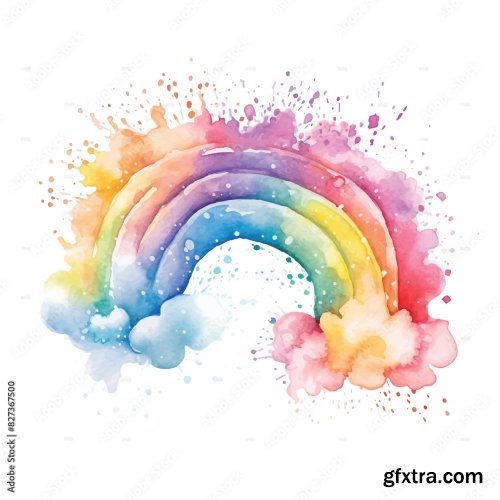 Rainbow Concept 25xSVG