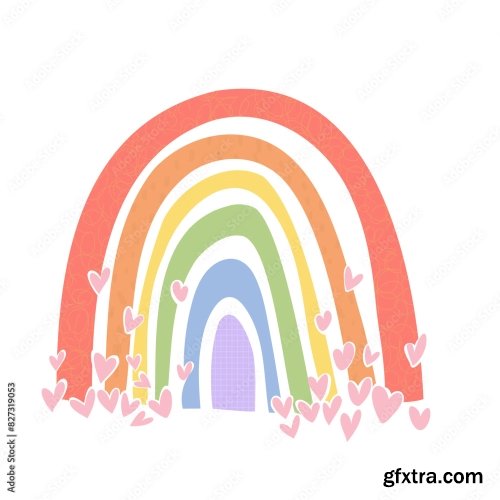 Rainbow Concept 25xSVG