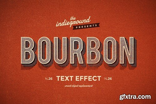 Retro Vintage Text Effect N.26 5ZJTEP6