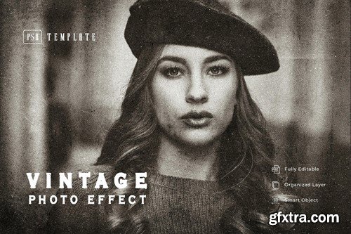 Vintage Photo Effect TYT49C8