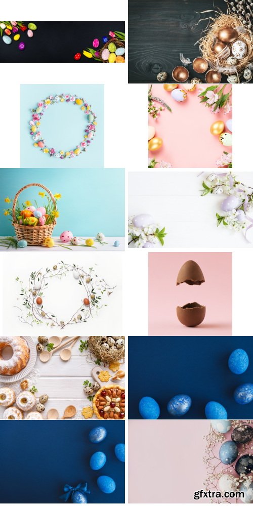 Amazing Photos, Easter Backgrounds 100xJPEG