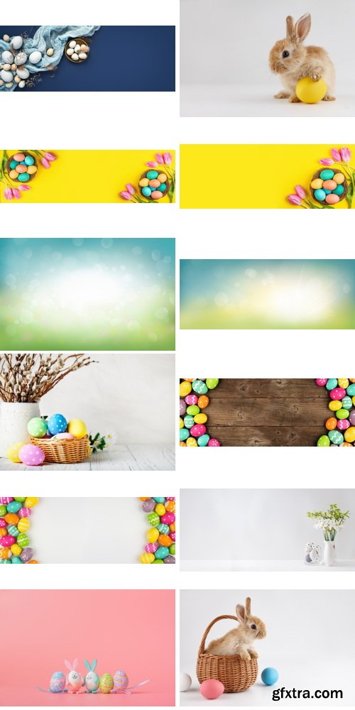 Amazing Photos, Easter Backgrounds 100xJPEG