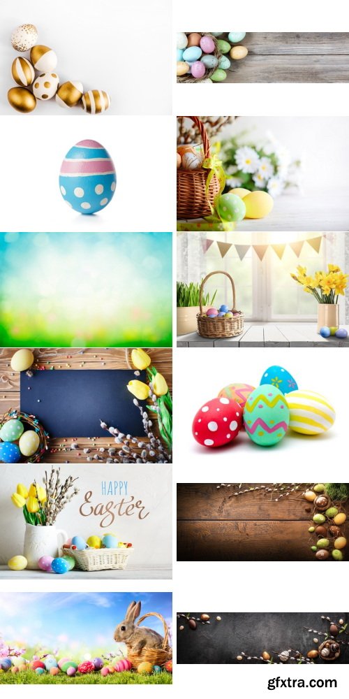 Amazing Photos, Easter Backgrounds 100xJPEG