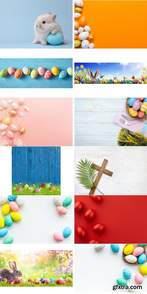 Amazing Photos, Easter Backgrounds 100xJPEG