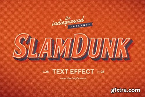 Retro Vintage Text Effect N.28 YGTS2KF