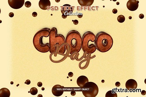 chocolate text effect set UX39QSB