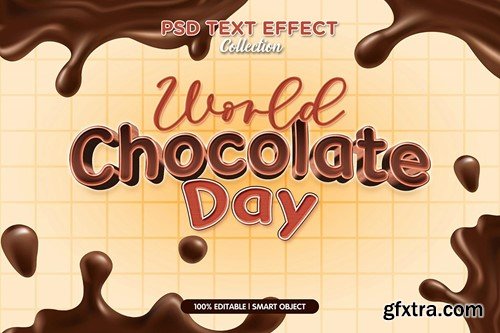 chocolate text effect set UX39QSB