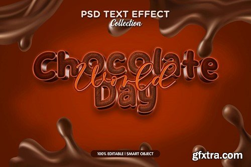 chocolate text effect set UX39QSB