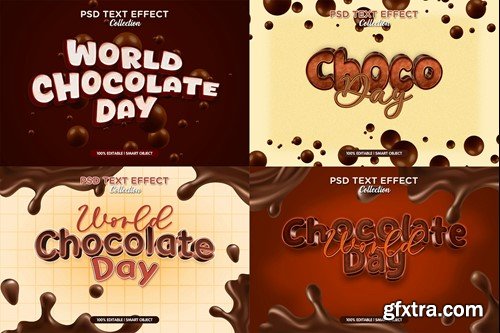 chocolate text effect set UX39QSB