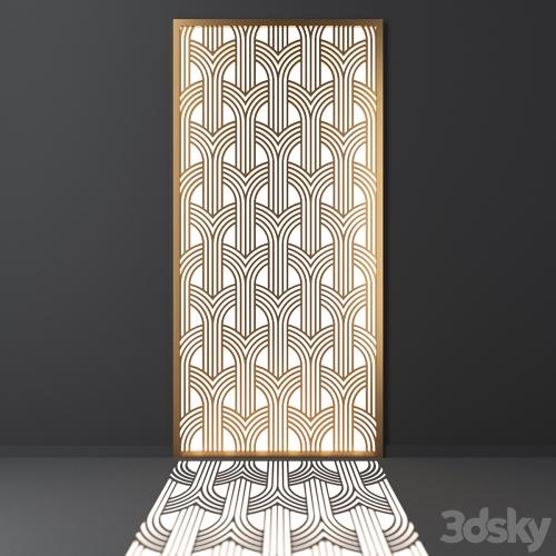 Decorative partition