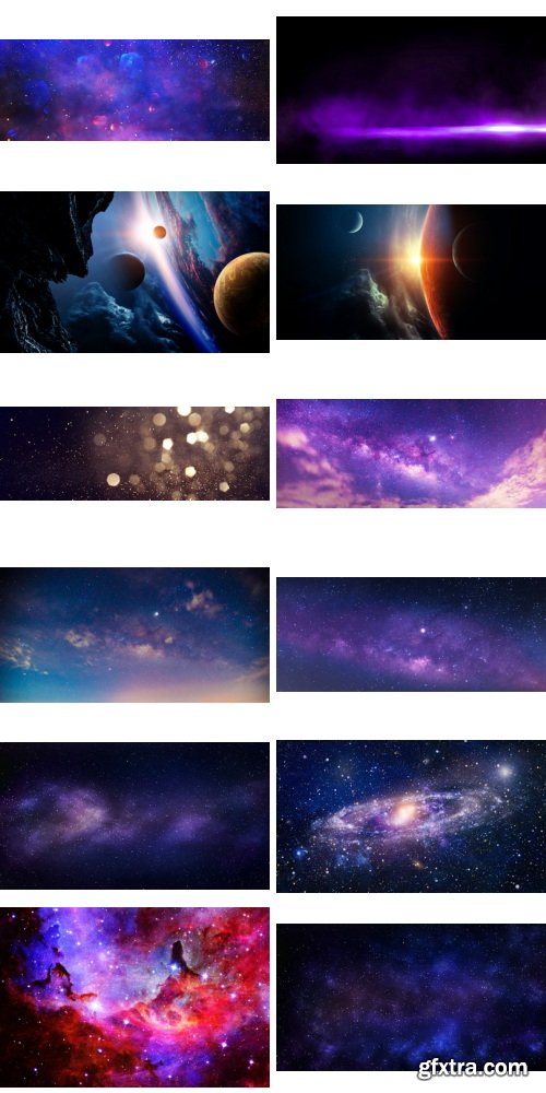 Amazing Photos, Galaxy Background 100xJPEG