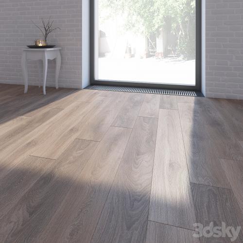 Parquet 2x types of Kronospan Palace Oak and Oak Spreewald