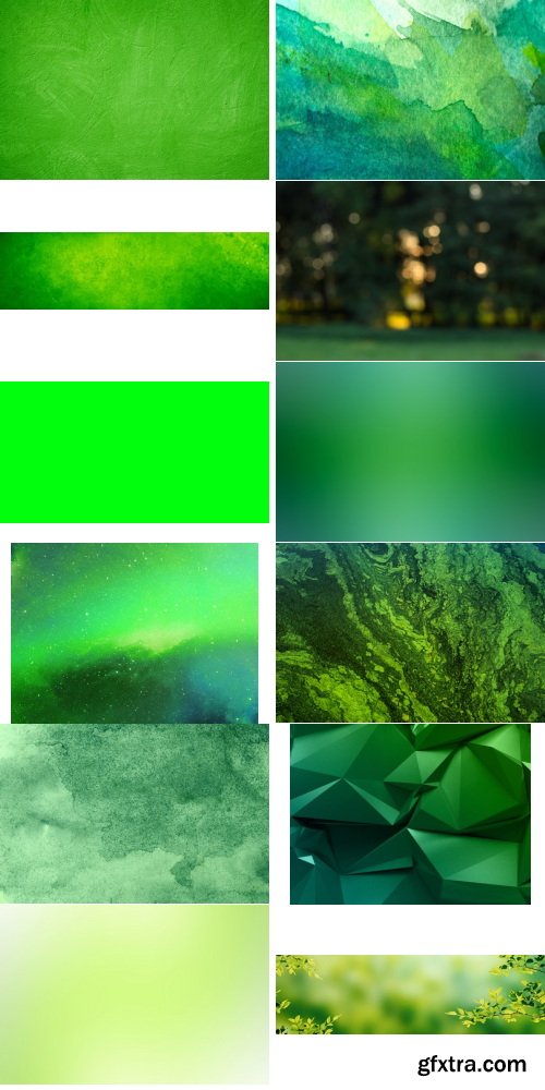 Amazing Photos, Green Background 100xJPEG