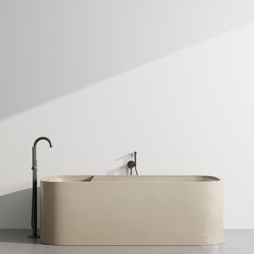 Cocoon Pb Bathtub by Fauset Omnires Y set