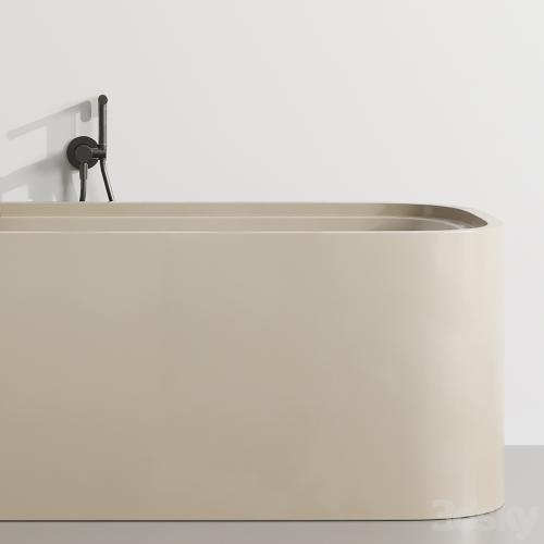 Cocoon Pb Bathtub by Fauset Omnires Y set