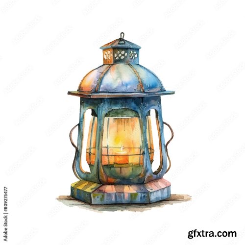 Watercolor Vector Illustration 10 25xAI