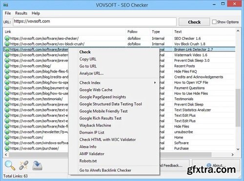 VovSoft SEO Checker 9.0.0 Multilingual