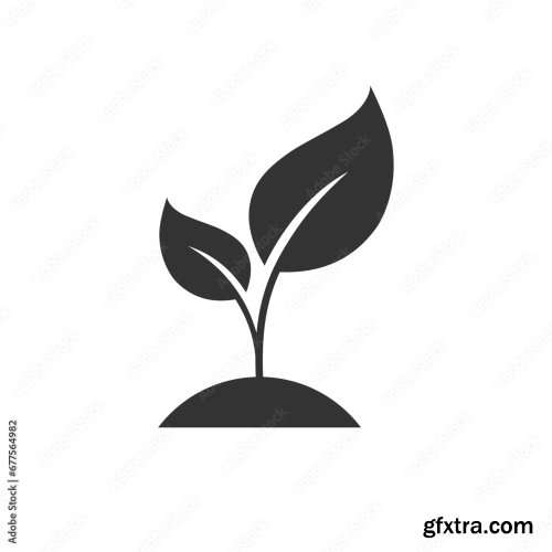 Seedling Logo Design 6xAI