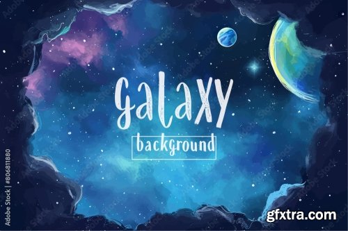 Galaxy Background 5xAI