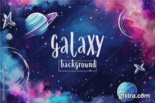 Galaxy Background 5xAI