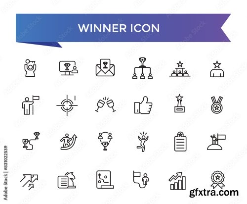 Winner Icon Collection 7xAI