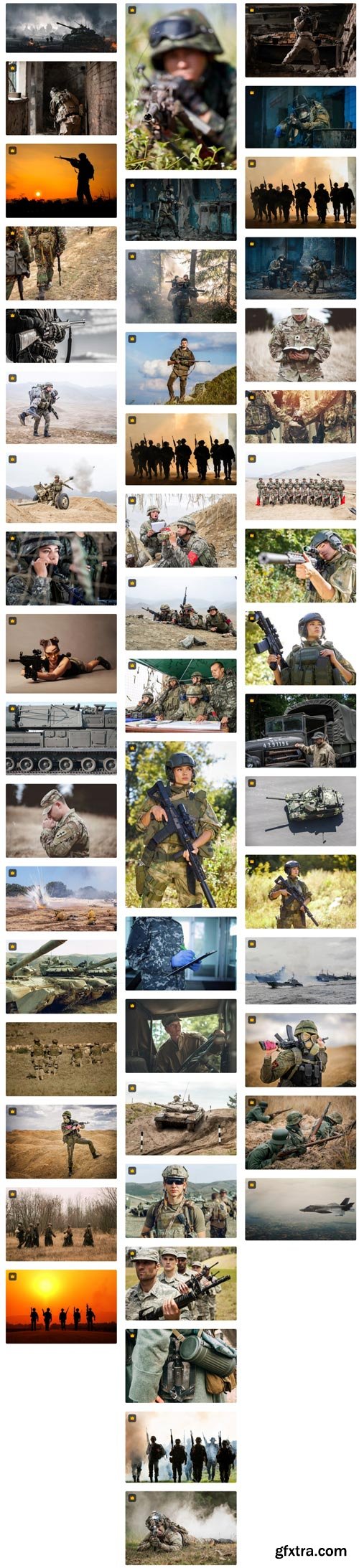 Premium Photo Collections - Army and Soldiers - 119xJPG