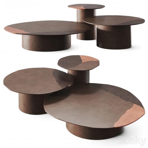 Gallotti & Radice Re-Verre Coffee Tables