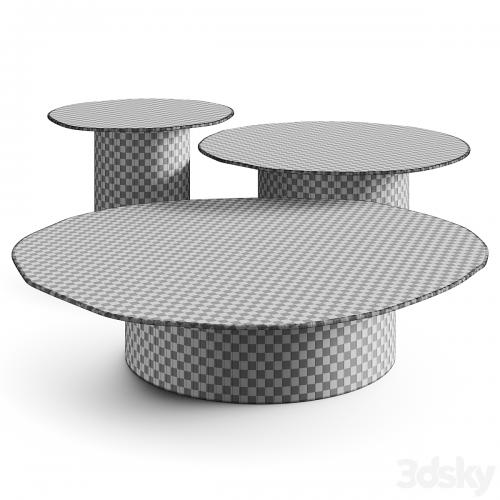 Gallotti & Radice Re-Verre Coffee Tables