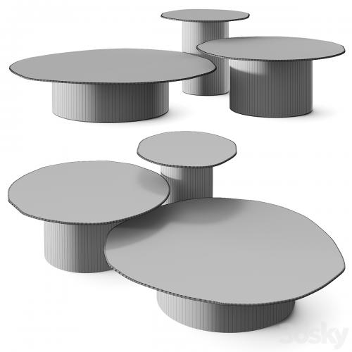 Gallotti & Radice Re-Verre Coffee Tables