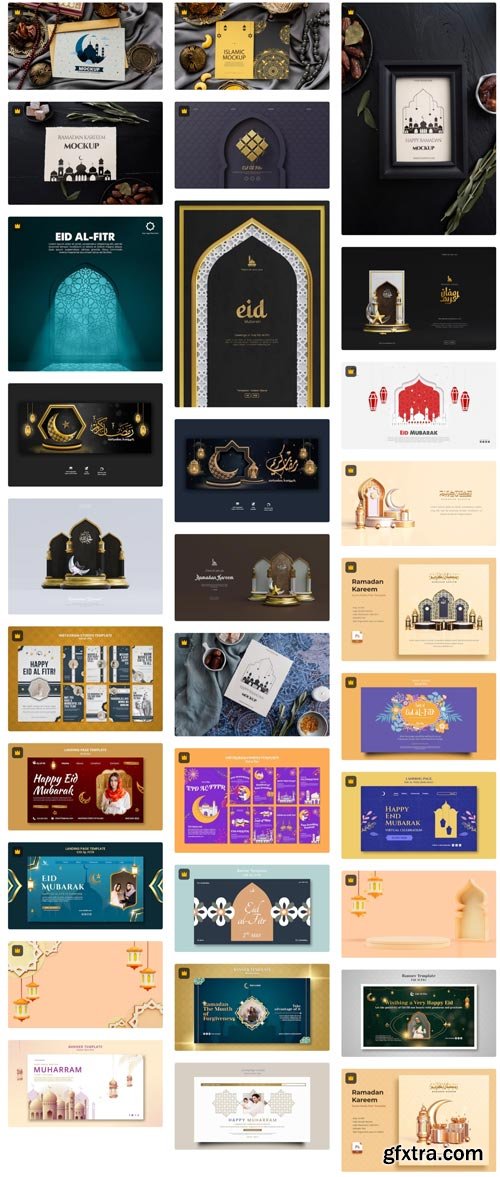 Premium PSD Collections - Ramadan MKT PSD - 80xPSD