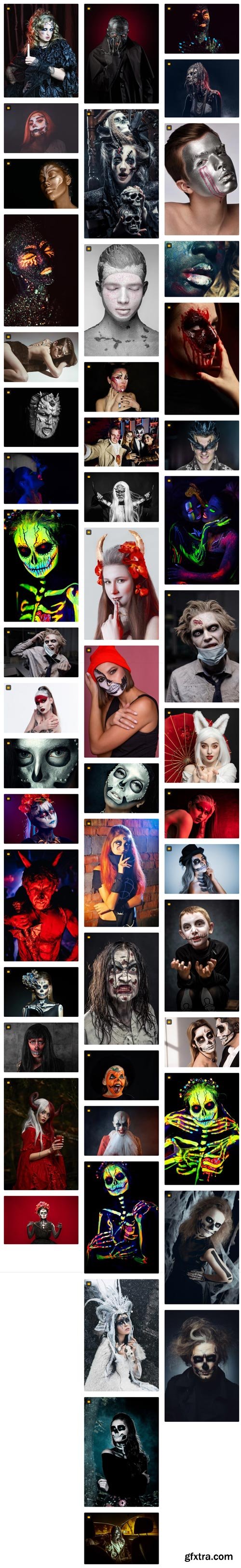 Premium Photo Collections - Halloween Makeup - 133xJPG