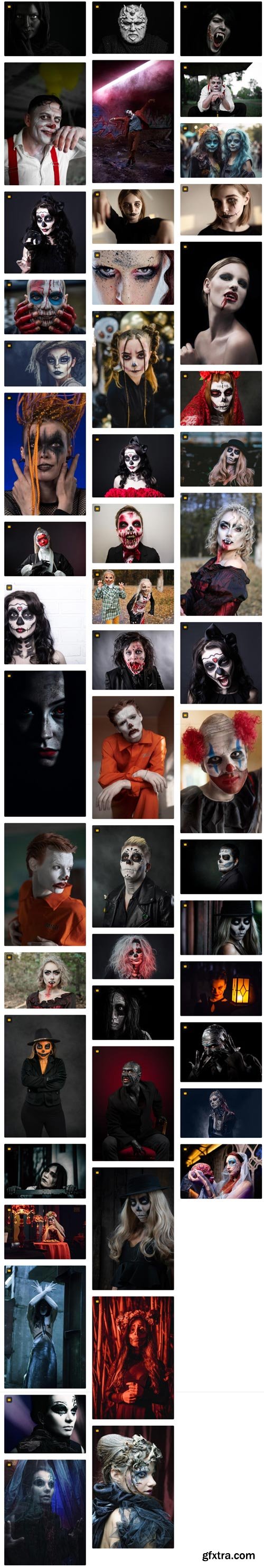 Premium Photo Collections - Halloween Makeup - 133xJPG