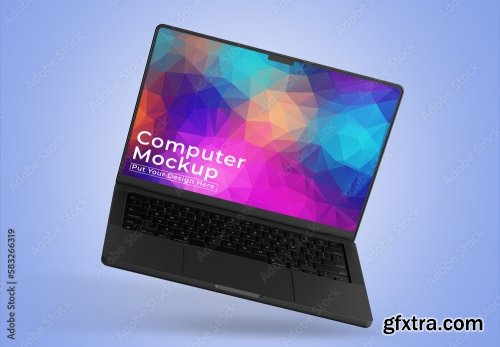 Laptop Mockup 8xPSD