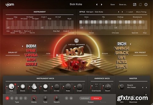 uJAM Virtual Drummer HOT v2.4.1