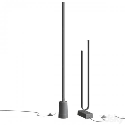 IKEA PILSKOTT OBEGRANSAD LED floor lamp