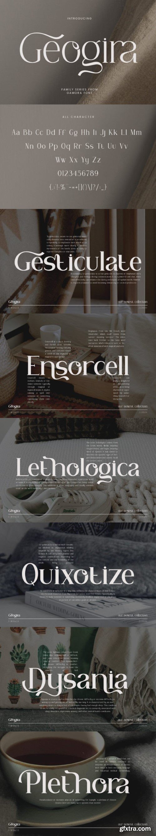 Geogira Font