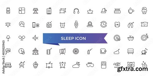 Sleep Icon Collection 7xAI