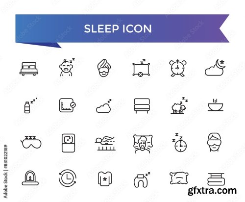 Sleep Icon Collection 7xAI