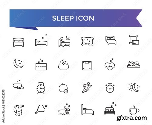 Sleep Icon Collection 7xAI