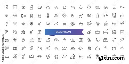 Sleep Icon Collection 7xAI