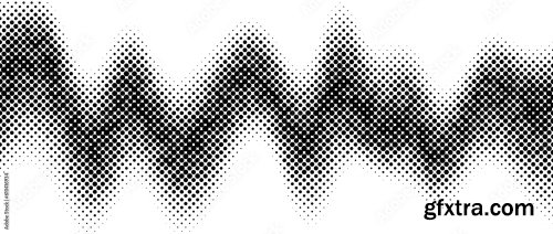 Grunge Halftone Gradient Background 3 25xAI