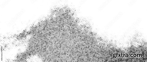 Grunge Halftone Gradient Background 3 25xAI